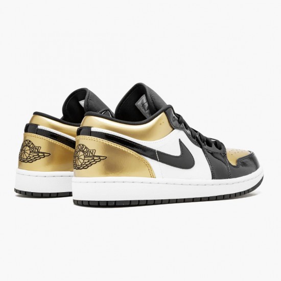 Dámské/Pánské Boty Nike Jordan 1 Low Gold Toe CQ9447-700