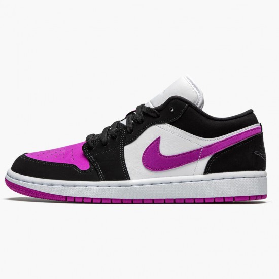 Dámské/Pánské Boty Nike Jordan 1 Retro Low Black Cactus Flower DC0774-005