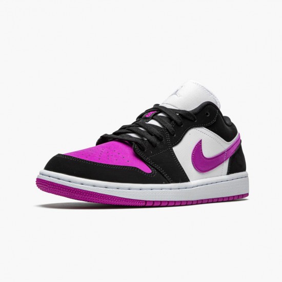 Dámské/Pánské Boty Nike Jordan 1 Retro Low Black Cactus Flower DC0774-005