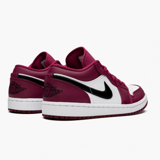 Dámské/Pánské Boty Nike Jordan 1 Retro Low Noble Red 553558-604