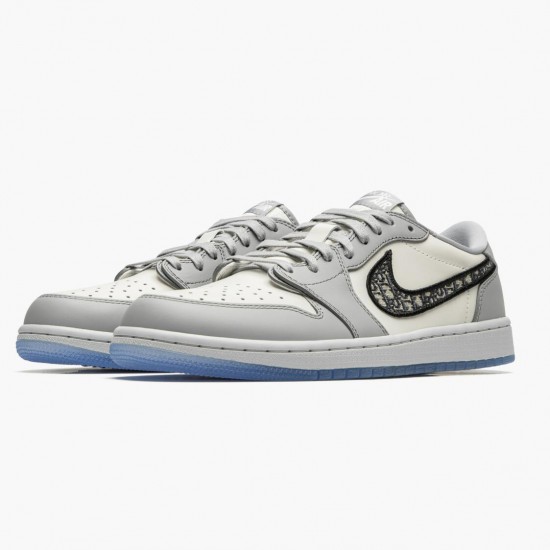 Dámské/Pánské Boty Nike Jordan 1 Retro Low Wolf Grey Sail Photoson Dust CN8608-002