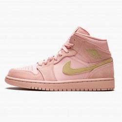 Dámské/Pánské Boty Nike Jordan 1 Mid Coral Gold 852542-600 