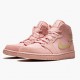 Dámské/Pánské Boty Nike Jordan 1 Mid Coral Gold 852542-600