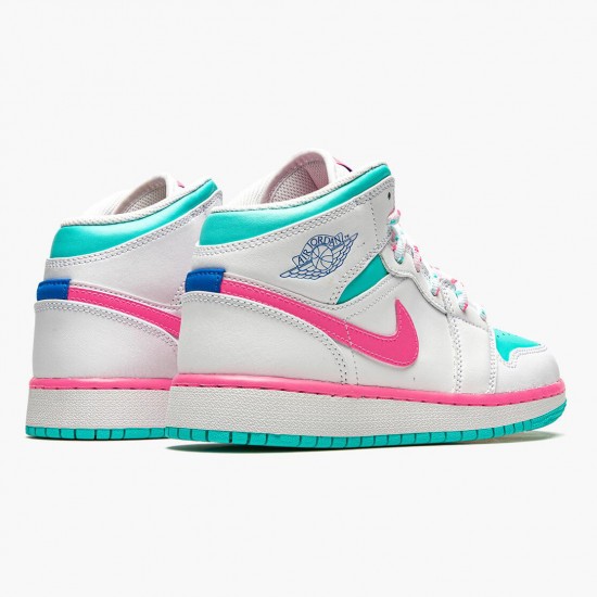 Dámské Boty Nike Jordan 1 Mid Digital Pink 555112-102