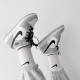 Dámské/Pánské Boty Nike Jordan 1 Mid Light Smoke Grey 554724-092