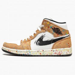 Dámské/Pánské Boty Nike Jordan 1 Mid SE Brushstroke DA8005-100 