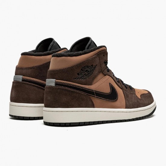 Dámské/Pánské Boty Nike Jordan 1 Mid SE Dark Chocolate DC7294-200