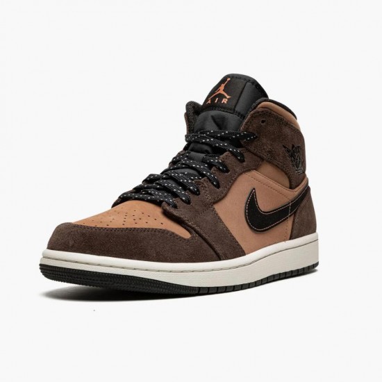 Dámské/Pánské Boty Nike Jordan 1 Mid SE Dark Chocolate DC7294-200