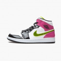 Pánské Boty Nike Jordan 1 Mid White Black Cyber Pink CZ9834-100 