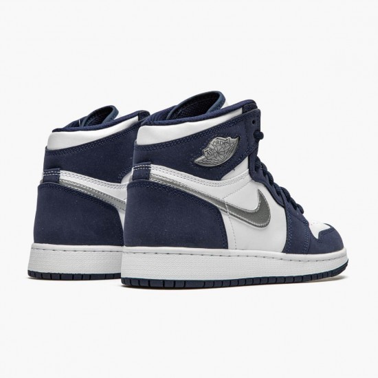 Dámské/Pánské Boty Nike Jordan 1 Retro High COJP Midnight Navy DC1788-100