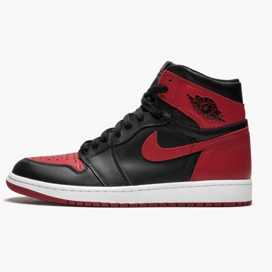 Dámské/Pánské Boty Nike Jordan 1 Retro High OG Banned Bred 555088-001