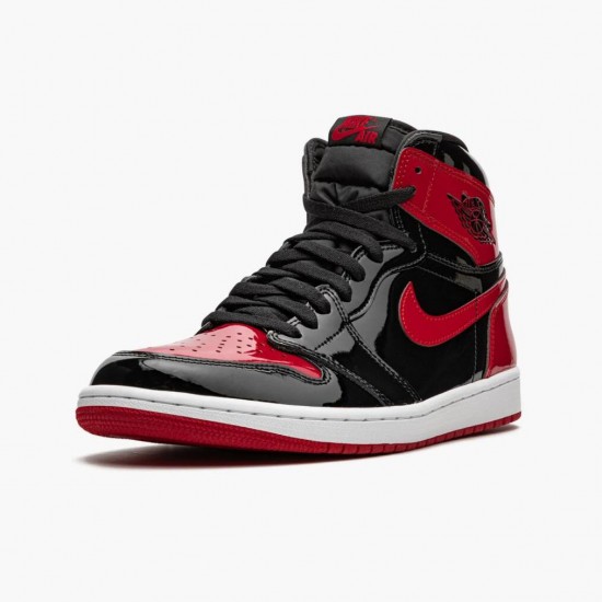 Pánské Boty Nike Jordan 1 Retro High OG Patent Bred Red 555088-063