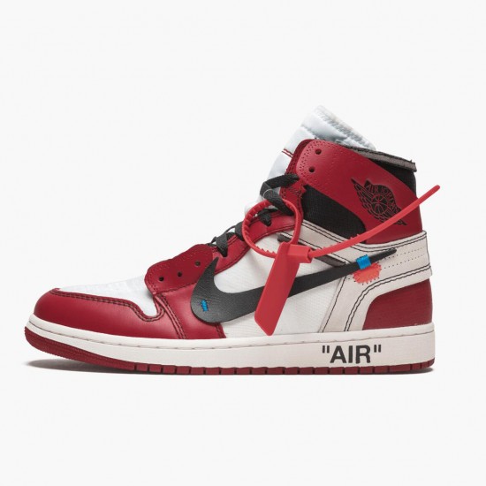 Dámské/Pánské Boty Nike Jordan 1 Retro High Off-White Chicago AA3834-101