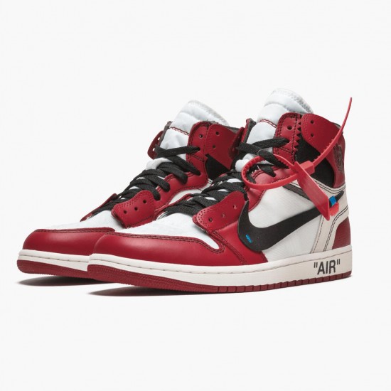 Dámské/Pánské Boty Nike Jordan 1 Retro High Off-White Chicago AA3834-101