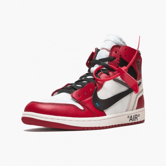 Dámské/Pánské Boty Nike Jordan 1 Retro High Off-White Chicago AA3834-101