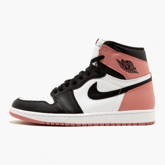 Dámské/Pánské Boty Nike Jordan 1 Retro High Rust Pink 861428-101