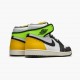 Pánské Boty Nike Jordan 1 Retro High White Black Volt University Gold 555088-118