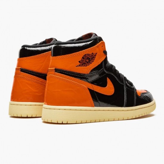 Pánské Boty Nike Jordan 1 Retro Shattered Backboard BlackPale Vanilla Starfish 555088-028