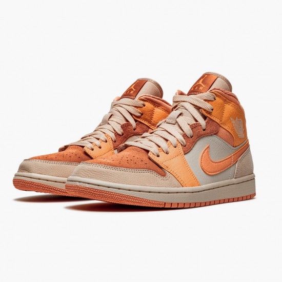 Dámské/Pánské Boty Nike Jordan 1 Mid Apricot Orange Apricot Agate Terra Blush DH4270-800