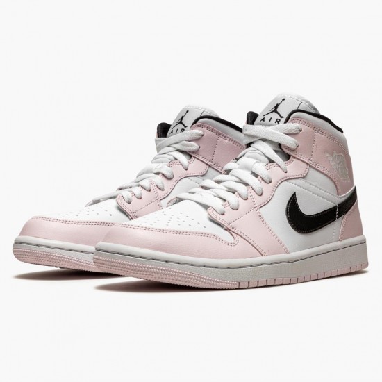 Dámské Boty Nike Jordan 1 Mid Barely Rose BQ6472-500