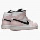 Dámské Boty Nike Jordan 1 Mid Barely Rose BQ6472-500