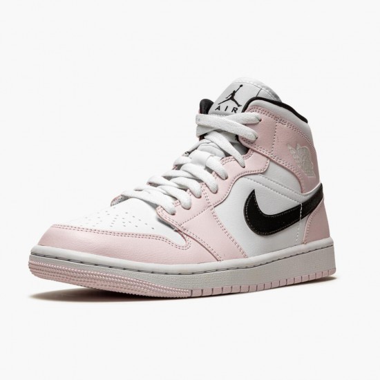 Dámské Boty Nike Jordan 1 Mid Barely Rose BQ6472-500