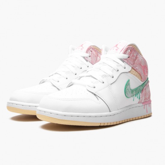 Dámské Boty Nike Jordan 1 Mid SE GS Ice Cream DD1666-100