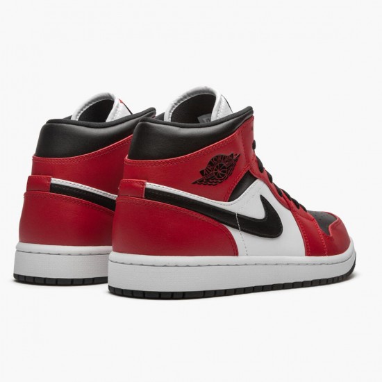 Pánské Boty Nike Jordan 1 Mid Chicago Black Toe 554724-069