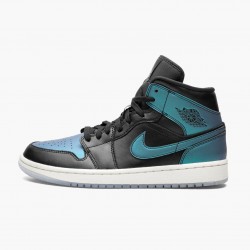 Dámské/Pánské Boty Nike Jordan 1 Mid Iridescent Black BQ6472-009 