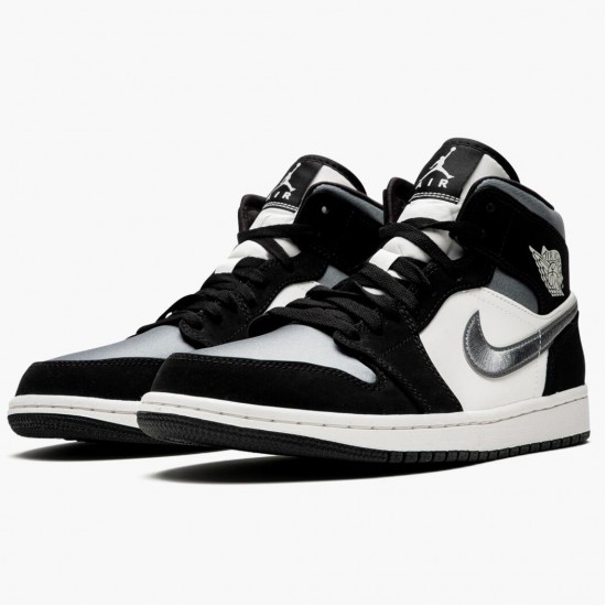 Pánské Boty Nike Jordan 1 Mid Satin Grey 852542-011