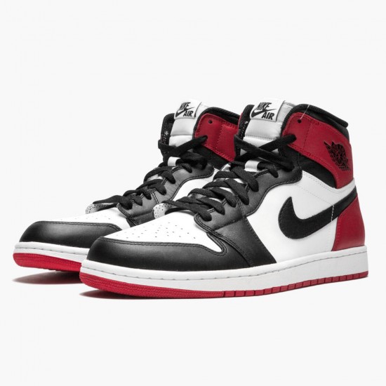 Pánské Boty Nike Jordan 1 Retro High Black Toe 555088-184