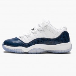 Pánské Boty Nike Jordan 11 Low Navy Snakeskin CD6847-102 