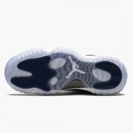 Pánské Boty Nike Jordan 11 Low Navy Snakeskin CD6847-102