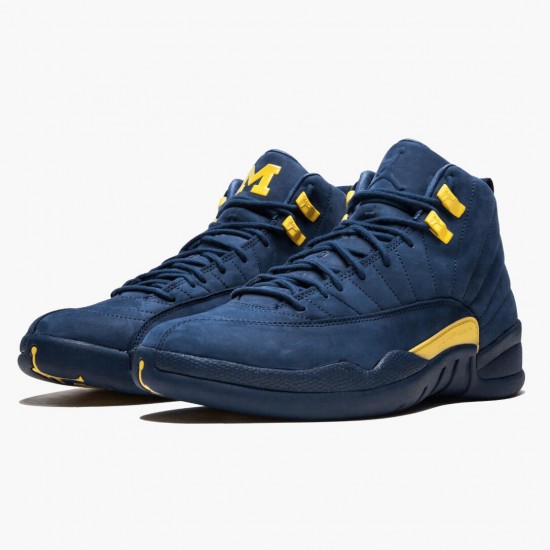 Pánské Boty Nike Jordan 12 Retro Michigan BQ3180-407