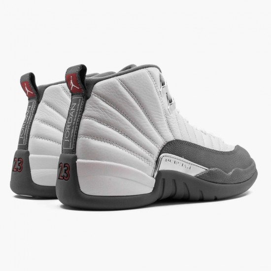 Pánské Boty Nike Jordan 12 Retro White Dark Grey 130690-160