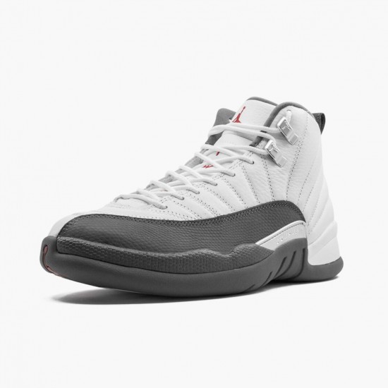 Pánské Boty Nike Jordan 12 Retro White Dark Grey 130690-160