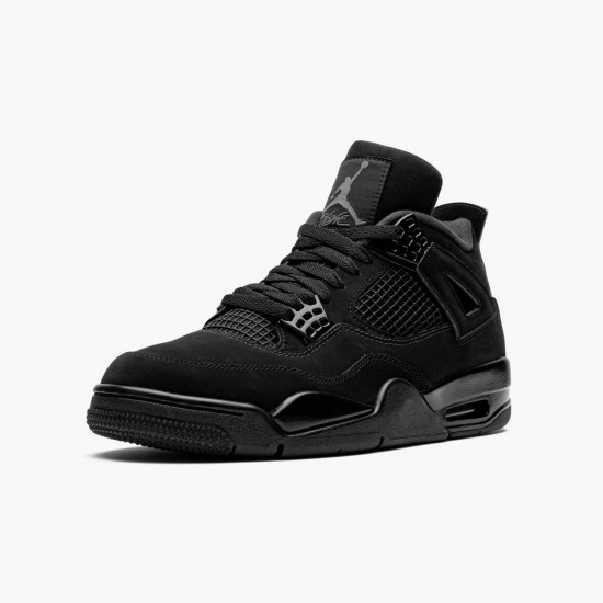 Dámské/Pánské Boty Nike Jordan 4 Retro Black Cat CU1110-010