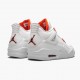 Dámské/Pánské Boty Nike Jordan 4 Retro Metallic Orange CT8527-118