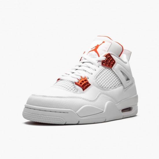 Dámské/Pánské Boty Nike Jordan 4 Retro Metallic Orange CT8527-118