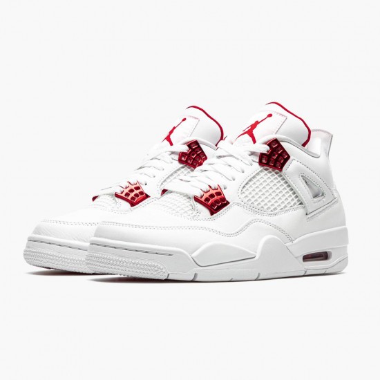 Dámské/Pánské Boty Nike Jordan 4 Retro Metallic Red CT8527-112