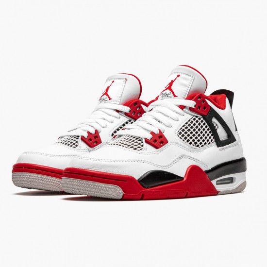 Pánské Boty Nike Jordan 4 Retro OG GS Fire Red 2020 408452-160