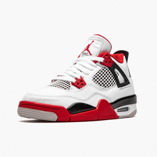 Pánské Boty Nike Jordan 4 Retro OG GS Fire Red 2020 408452-160