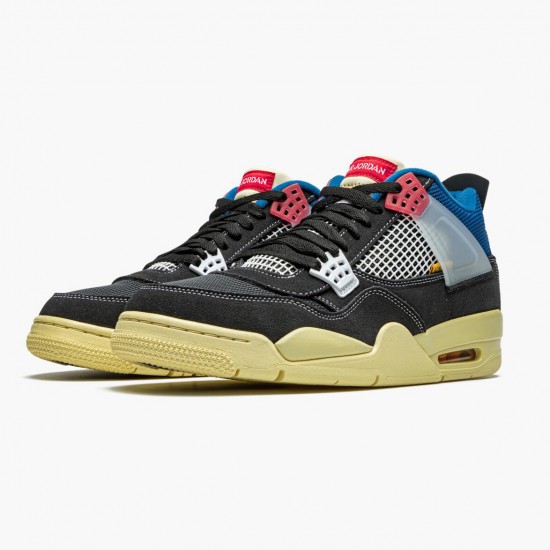 Dámské/Pánské Boty Nike Jordan 4 Retro Union Off Noir DC9533-001