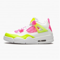 Dámské/Pánské Boty Nike Jordan 4 Retro White Lemon Pink CV7808-100 