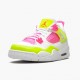 Dámské/Pánské Boty Nike Jordan 4 Retro White Lemon Pink CV7808-100