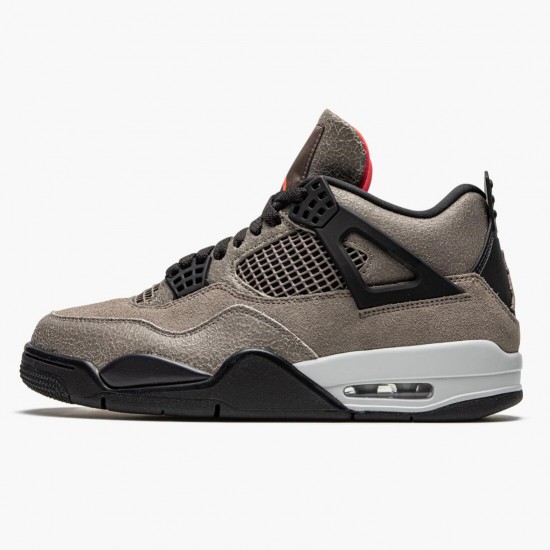 Dámské/Pánské Nike Off-White x Air Boty Nike Jordan 4 Retro Taupe Haze DB0732-200