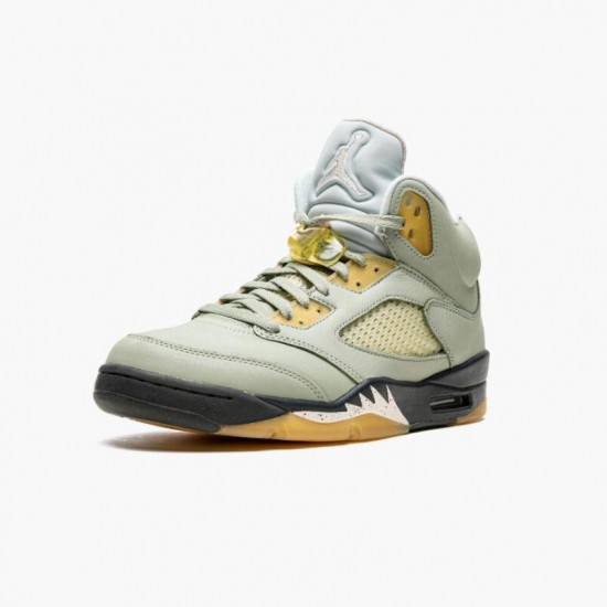 Dámské/Pánské Boty Nike Jordan 5 Jade Horizon Light Silver Anthracite Pink Glaze DC7501-300