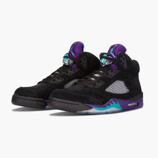 Dámské/Pánské Boty Nike Jordan 5 Retro Black Grape 136027-007