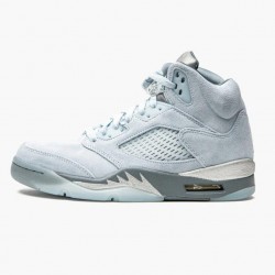 Dámské/Pánské Boty Nike Jordan 5 Retro Bluebird With Silver White DD9336-400 