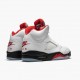 Pánské Boty Nike Jordan 5 Retro Fire Red Silver Tongue DA1911-102